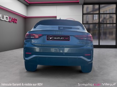 Audi q3 sportback 35 tfsi 150 ch s line / sline, caméra de recul, virtual cockpit, attelage électrique, garantie 12 mois....