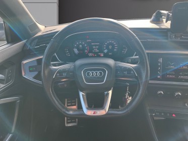 Audi q3 sportback 35 tfsi 150 ch s line / sline, caméra de recul, virtual cockpit, attelage électrique, garantie 12 mois....