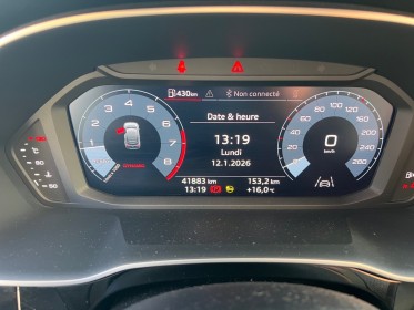 Audi q3 sportback 35 tfsi 150 ch s line / sline, caméra de recul, virtual cockpit, attelage électrique, garantie 12 mois....