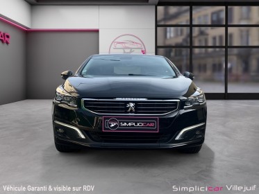 Peugeot 508 1.6 bluehdi 120ch ss eat6 féline, caméra de recul, radar av/ar, sièges chauffants, sellerie cuire, garantie...