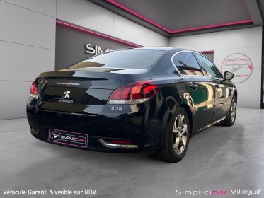 Peugeot 508 1.6 bluehdi 120ch ss eat6 féline, caméra de recul, radar av/ar, sièges chauffants, sellerie cuire, garantie...