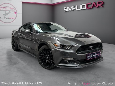 Ford mustang fastback v8 5.0 421 gt- boite manuelle- suréquipée- etat neuf- garantie 12 mois occasion simplicicar lyon...