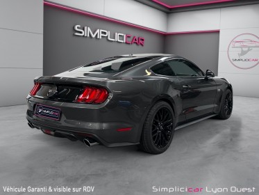 Ford mustang fastback v8 5.0 421 gt- boite manuelle- suréquipée- etat neuf- garantie 12 mois occasion simplicicar lyon...