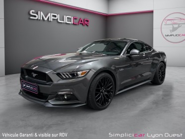 Ford mustang fastback v8 5.0 421 gt- boite manuelle- suréquipée- etat neuf- garantie 12 mois occasion simplicicar lyon...