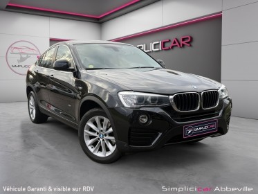 Bmw x4 f26 xdrive20d 190ch garantie 1 an suivi complet 2ème main occasion abbeville simplicicar simplicibike france