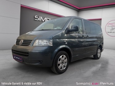 Volkswagen multivan 2.5 tdi 130 sièges chauffants carplay clim 3 zones garantie 12 mois occasion simplicicar pertuis ...