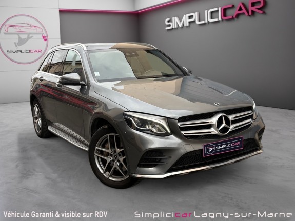 Mercedes glc 220d  9g-tronic 4matic sportline - full option- 4 roues motrices - toit ouvrant - camera de recul - carplay...