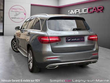 Mercedes glc 220d  9g-tronic 4matic sportline - full option- 4 roues motrices - toit ouvrant - camera de recul - carplay...