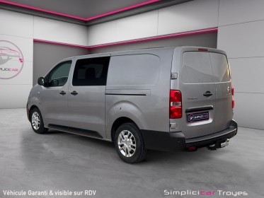 Citroen jumpy cabine approfondie xl 2.0 145 ss bvm6 driver attelage camera plancher bois garantie 12 mois occasion barberey...