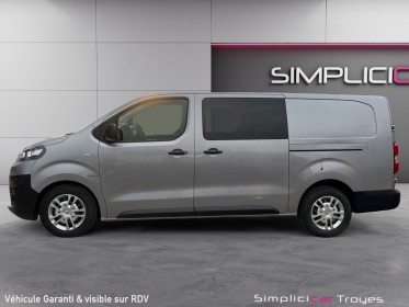 Citroen jumpy cabine approfondie xl 2.0 145 ss bvm6 driver attelage camera plancher bois garantie 12 mois occasion barberey...