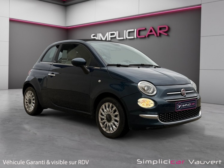 Fiat 500c 1.0 bsg 70ch dolce vita cuir carplay garantie 12 mois occasion simplicicar lunel simplicicar simplicibike france