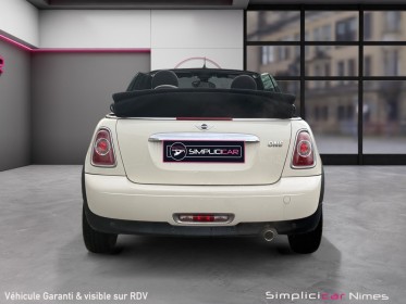 Mini one cabriolet 98ch - 1ère main - suivi bmw mini - faible km - garantie 12 mois occasion simplicicar nimes - rb auto...