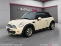 Mini one cabriolet 98ch - 1ère main - suivi bmw mini - faible km - garantie 12 mois occasion simplicicar nimes - rb auto...