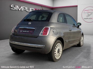 Fiat 500 0.9 8v 85 ch twinair ss lounge / garantie 12 mois / toit panoramique / pneus av neufs occasion simplicicar rouen...