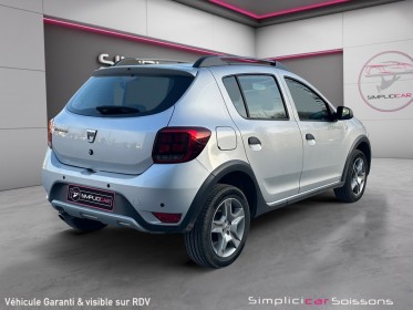 Dacia sandero 1.5 dci 90 ch stepway - suivi/clim/radar ar/gps - garantie 12 mois occasion simplicicar soissons simplicicar...
