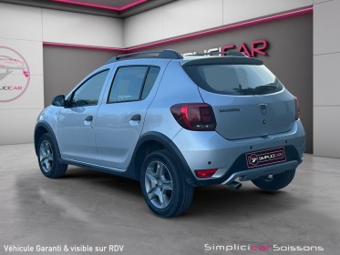 Dacia sandero 1.5 dci 90 ch stepway - suivi/clim/radar ar/gps - garantie 12 mois occasion simplicicar soissons simplicicar...