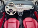 Fiat 500c 0.9 8v 85 ch twinair ss, sellerie cuire, décapotable, garantie 12 mois occasion simplicicar villejuif  simplicicar...