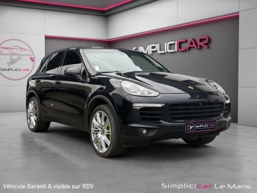 Porsche cayenne 3.0 v6 416 ch s platinium edition e-hybrid tiptronic a entretien complet porsche ppf bloc avant garantie...