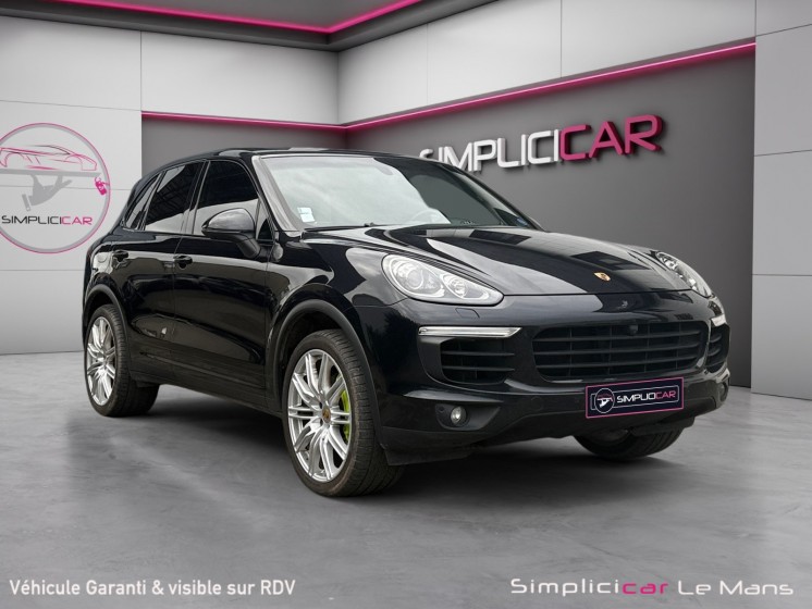 Porsche cayenne 3.0 v6 416 ch s platinium edition e-hybrid tiptronic a entretien complet porsche ppf bloc avant garantie...