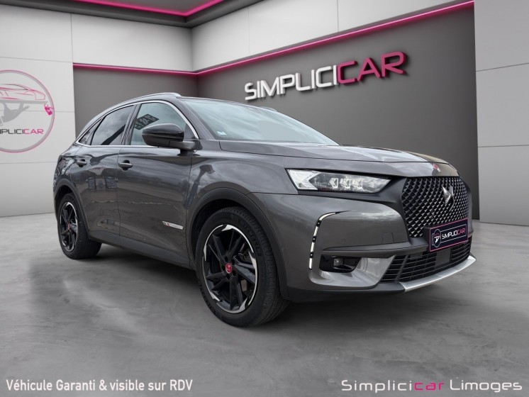 Ds ds7 crossback bluehdi 180 eat8 performance line garantie 12 mois occasion simplicicar limoges  simplicicar simplicibike...