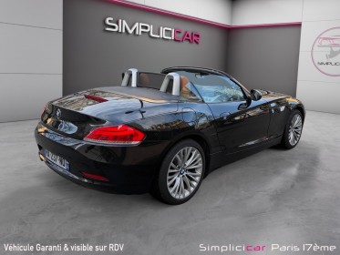 Bmw z4 roadster e89 sdrive 23 i 204ch luxe/ sieges chauffants / volants chauffant occasion paris 17ème (75)(porte maillot)...