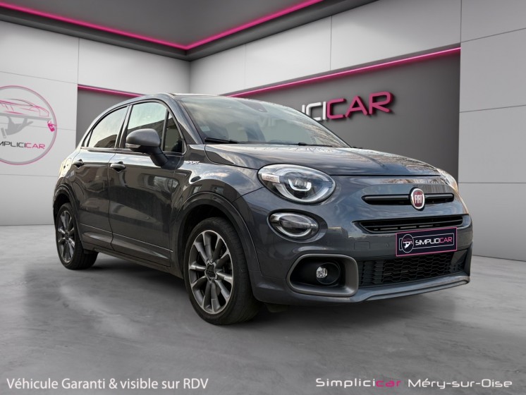 Fiat 500x my20 sport caméra de recul garantie 12 mois occasion simplicicar mery-sur-oise simplicicar simplicibike france