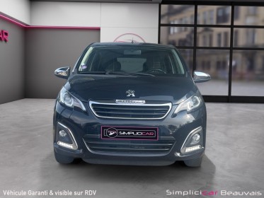 Peugeot 108 82ch bvm5 style distribution neuve peugeot garantie 12mois occasion parc voitures beauvais simplicicar...