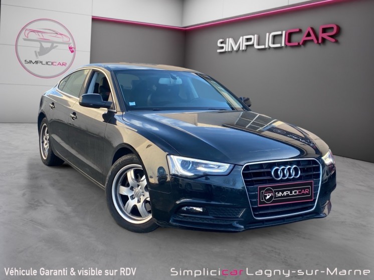 Audi a5 sportback 2.0 tdi 150 clean diesel attraction multitronic a - boite automatique - vehicule francais - sieges cuir......