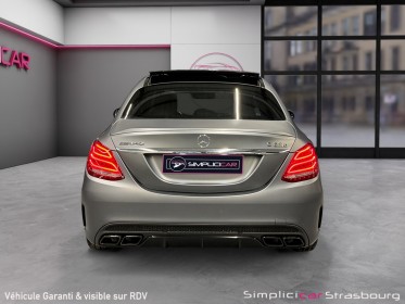 Mercedes classe c 63 s mercedes-amg speedshift mct amg malus paye suivi complet mercedes - toit ouvrant - cam 360 - sieges......