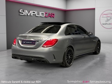 Mercedes classe c 63 s mercedes-amg speedshift mct amg malus paye suivi complet mercedes - toit ouvrant - cam 360 - sieges......
