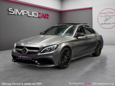 Mercedes classe c 63 s mercedes-amg speedshift mct amg malus paye suivi complet mercedes - toit ouvrant - cam 360 -...