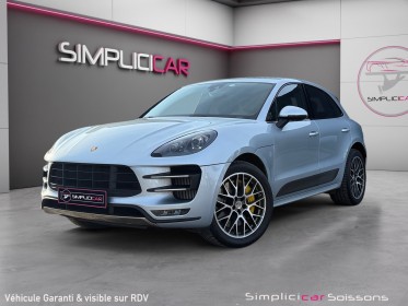 Porsche macan turbo 3.6 400 pdk - freins céram neufs/bose/sièges ventilés et chauffants/carbone/suivi porsche -...