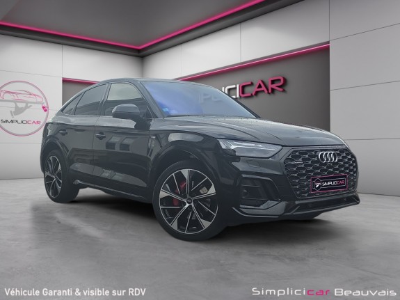 Audi q5 sportback 55 tfsie 367 s tronic 7 quattro s line garantie 12 mois occasion parc voitures beauvais simplicicar...