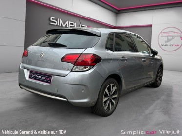 Citroen c4 c4 puretech 130 ss eat6 millenium, radar av/ar, courroie changée, entretien constructeur, garantie 12 mois...