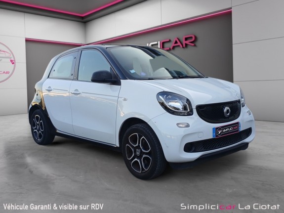 Smart forfour 0.9 90 ch ss passion - garantie 12 mois occasion simplicicar la ciotat simplicicar simplicibike france