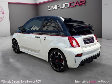 Fiat 500 abarth cabriolet 1.4 turbo 180 ch 595 competizione toit ouvrant, sièges cuir, garantie 12 mois occasion simplicicar...