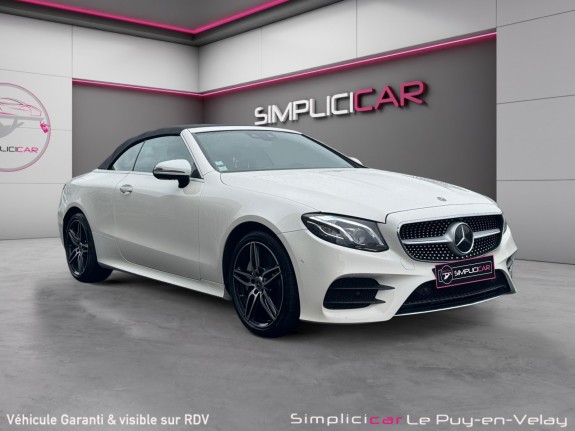 Mercedes classe e cabriolet 350 d 9g-tronic 4-matic fascination - pack amg - française occasion simplicicar velay...