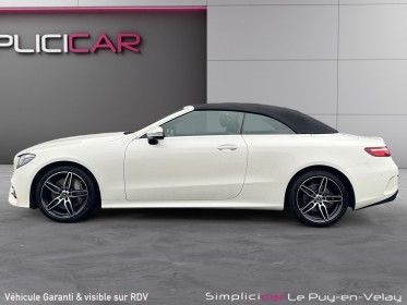 Mercedes classe e cabriolet 350 d 9g-tronic 4-matic fascination - pack amg - française occasion simplicicar velay...
