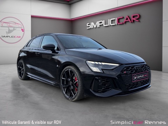 Audi rs3 sportback 2.5 tfsi 400 s tronic 7 quattro, pas de malus à rajouter occasion simplicicar rennes simplicicar...