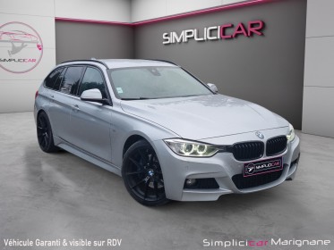 Bmw serie 3 touring f31 320d 184 ch m sport a - pack performance - etriers performance - palettes volant - gps- radars...