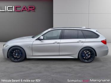 Bmw serie 3 touring f31 320d 184 ch m sport a - pack performance - etriers performance - palettes volant - gps- radars...
