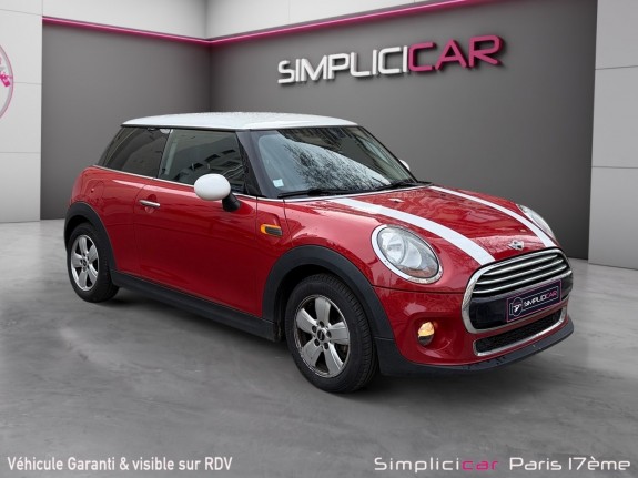 Mini hatch 3 portes f56 cooper 136 ch pack chili / occasion paris 17ème (75)(porte maillot) simplicicar simplicibike france