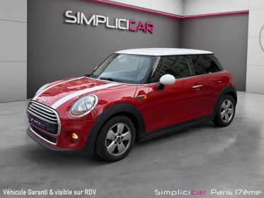 Mini hatch 3 portes f56 cooper 136 ch pack chili / occasion paris 17ème (75)(porte maillot) simplicicar simplicibike france