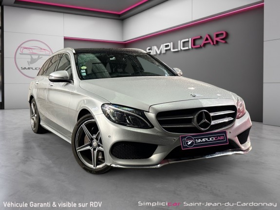 Mercedes classe c break 220 d sportline 7g-tronic toit ouvrant panoramique attelage escamotable garantie 12 mois occasion...