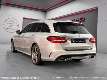 Mercedes classe c break 220 d sportline 7g-tronic toit ouvrant panoramique attelage escamotable garantie 12 mois occasion...