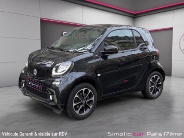 Smart fortwo coupe 0.9 90 ch ss ba6 prime/ camera de recul / garantie 12 mois occasion paris 17ème (75)(porte maillot)...