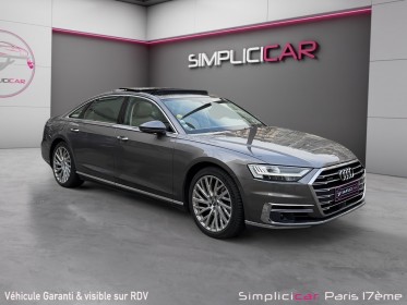 Audi a8 a8 l 50 tdi 286 tiptronic 8 quattro avus extended / bang olufsen / tv / camera 360 / entretien audi occasion paris...