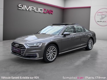 Audi a8 a8 l 50 tdi 286 tiptronic 8 quattro avus extended / bang olufsen / tv / camera 360 / entretien audi occasion paris...