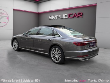 Audi a8 a8 l 50 tdi 286 tiptronic 8 quattro avus extended / bang olufsen / tv / camera 360 / entretien audi occasion paris...