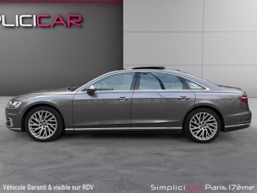 Audi a8 a8 l 50 tdi 286 tiptronic 8 quattro avus extended / bang olufsen / tv / camera 360 / entretien audi occasion paris...